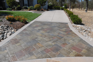 stamped concrete - flower mound concrete contractor 1